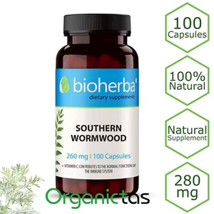 Cápsulas de ajenjo (artemisinina + vitamina C) desintoxicación antiparasitario gusano intestinal - Imagen 1 de 8