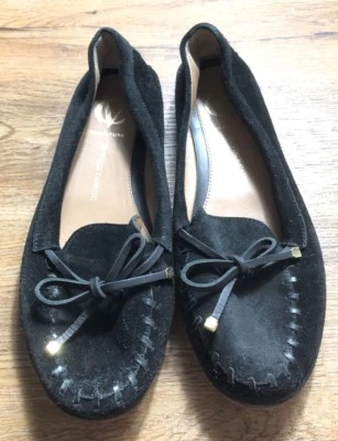 VC Vince Camuto Suede Black Lamont Black Loafers women’s size 7.5 - Image 1 of 4