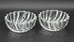 2er Set Neiman Marcus Schalen - 24% Bleikristall - Japan - 2" T x 5" W - 8oz - Bild 1 von 8