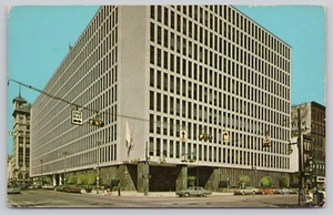 Federal Building Main Street Cincinnati Ohio Chrome Postcard - Picture 1 of 2