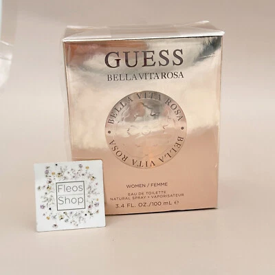 GUESS Bella Vita Rosa Eau de Toilette  3.4 oz - SEALED & 100% Authentic - Image 1 of 3
