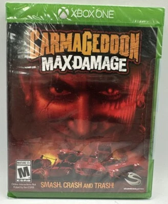 XBOX One Carmageddon Max Damage Rated M Brand New Free Shipping 2016 - Image 1 of 3