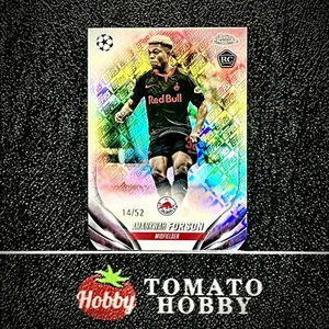 TOPPS CROMO UEFA 2023-24 AMANKWAH FORSON RC/52 TOPPSFRACTOR SALZBURGO - Imagen 1 de 2
