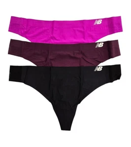 New Balance Women's Hybrid Underwear Thong 3 Pack 926N - NB1072-3 - Picture 1 of 1