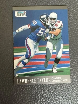 1991 Ultra   Lawrence Taylor #224 New York Giants HOF - Image 1 of 2