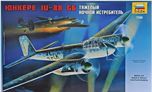 1/72 Junkers Ju-88 G6 Heavy Night Fighter German Zvezda 7269 Plastic Model kit - Picture 1 of 12