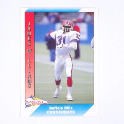 1991 Pacific - #34 James Williams - Image 1 of 2