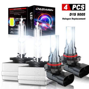 Faro antiniebla LED para Cadillac XLR D1S HID 2004-2008 9145 bombillas - Imagen 1 de 12