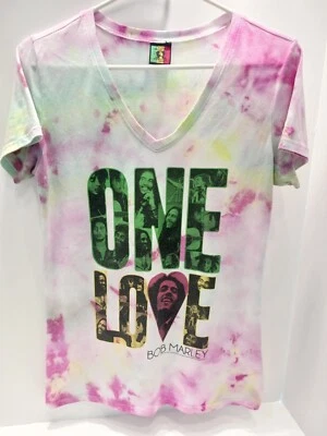 Bob Marley Jamaica Collection ONE LOVE Women's T Shirt Officially Licensed 2011 - Image 1 of 4