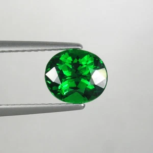 1.92 ct WORLD CLASS BEST CHROME GREEN NATURAL TSAVORITE GARNET C Vdo 4247 TDS - Picture 1 of 2