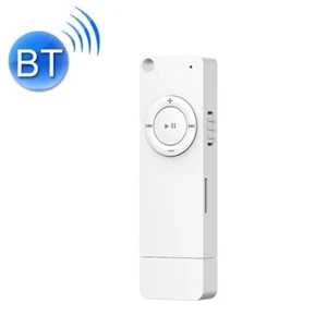 XT02 U Player de música MP3, capacidad de memoria: conjunto Bluetooth (blanco) - Imagen 1 de 7