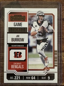 2023 Panini Contenders - Joe Burrow Bronze Game Ticket #22 - Picture 1 of 2