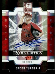 2009 Donruss Elite Signature Status /50 Jacob Turner #9 TM2 - Picture 1 of 2