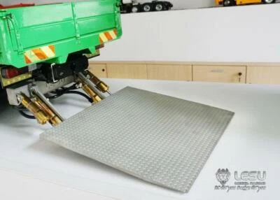 LESU Metal Hydraulic Tail Plate Lifting Board RC Truck 1/14 Tractor for Tamiye - Image 1 of 4