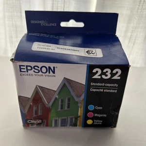 Nuevo paquete combinado de tinta Epson 232 Claria capacidad estándar color (T232520-RF) Ex 24 - Imagen 1 de 8