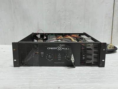 Crest Audio CA18 2CH Power Amplifier FOR PARTS #4068  (One) THS - Image 1 of 4
