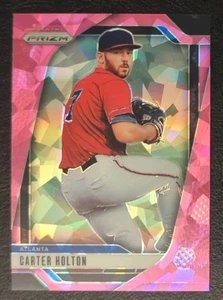 Panini Prizm Carter Holton Pink Ice Prizm Parallel #286 2025 - Imagen 1 de 2