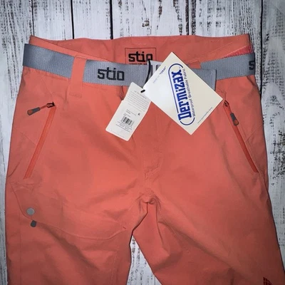Stio Environ Ski Waterproof Snow Pants Smokey Salmon Women's Sizes Medium $419 - Image 1 of 4