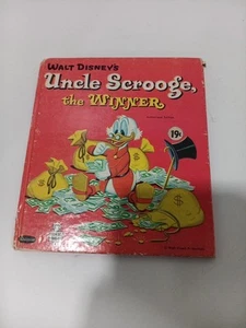 Vintage 1964 Walt Disney’s Uncle Scrooge The Winner Book Whitman Publishing - Picture 1 of 5