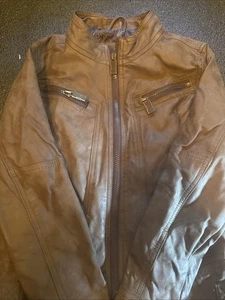 Giacca pelle marrone Urban republic bambino taglia piccola 8 - Foto 1 di 9