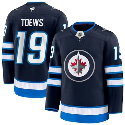 QUENTE! Toews Jonathan #19 Winnipeg J nome e número jogador costurado presente fã - Imagem 1 de 3