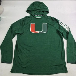 Adidas Miami Hurricanes GameMode Training Athletic Hoodie Pullover Herren Gr. XL  - Bild 1 von 9