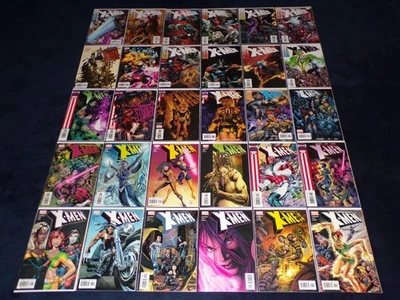 UNCANNY XMEN 452 - 499 LOT 45 MARVEL COMICS 467 493 MISSING 450 451 500 - Image 1 of 4