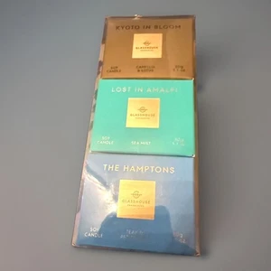 Glasshouse Candle trio 3 x 1.1 oz. Gift Set NEW SEALED IN BOX - Picture 1 of 1