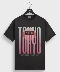 Kith Tokyo Box Logo Tee Black Size XS – Brand New Sold Out - Picture 1 of 5
