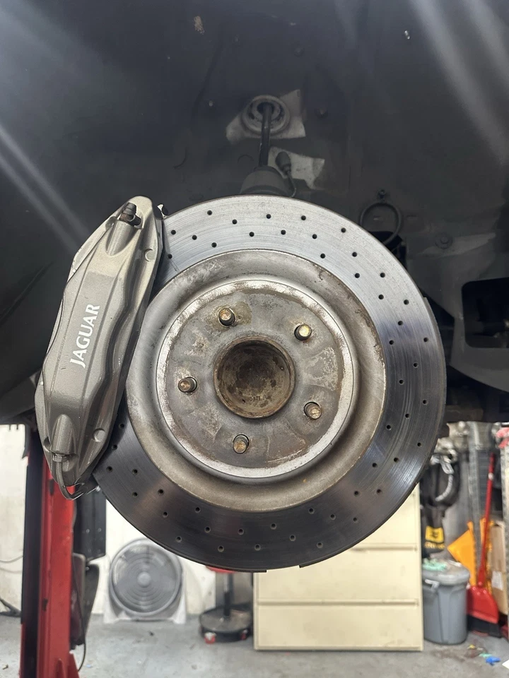 Drilled Rotors 2003 Jaguar XJR (brembo Big Brakes)  Used Rotors But Usable - Image 1 of 3