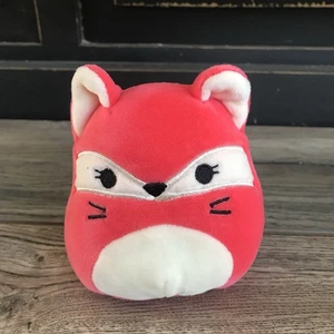 Squishmallow 4" Fifi The Red Fox Soft Toy Plush Stuffed Animal Kellytoy - Picture 1 of 6