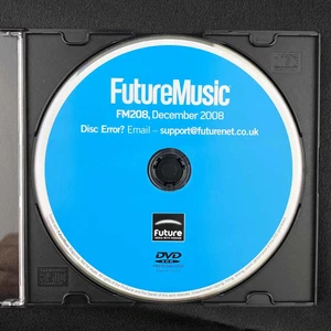 Future Music FM208 DVD December 20 - Future Music Magazine DVD-ROM Disc only - Imagen 1 de 1