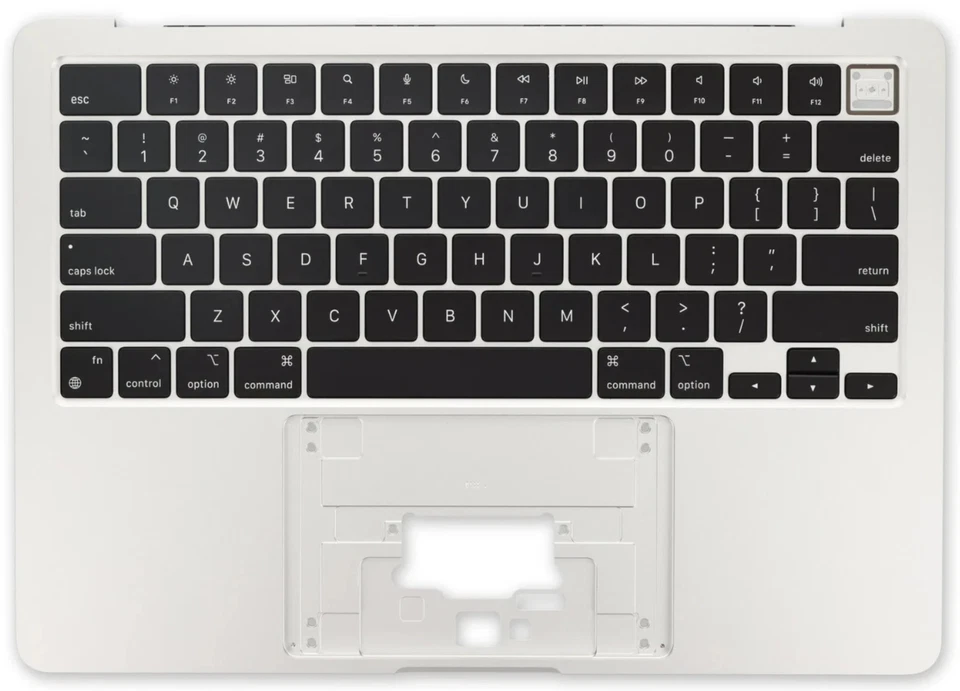 ✅ MACBOOK AIR 13" M2 2022 A2681 KEYBOARD PALMREST TOP CASE SILVER ✅⭐⭐⭐⭐⭐ - Image 1 of 1