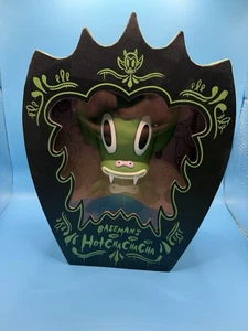 HOT CHA CHA CHA. GARY BASEMAN. 7.5" Green FLOCKED VERSION. CRITTERBOX. 2006 - Picture 1 of 11