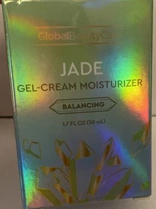 Global Beauty Care Moisturizer Jade Gel-Cream Balancing Gemstone Skincare 1.7oz - Picture 1 of 5