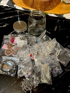 Mystery Jewelry Vase Jar Guaranteed 20 Pieces Photos of the one you will Get! - Picture 1 of 9