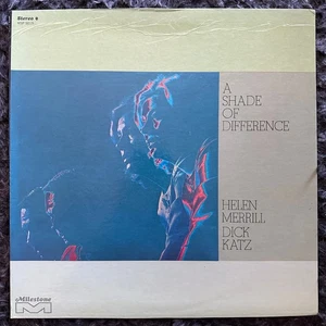 Helen Merrill & Dick Katz A Shade Of Difference LP 1970s Milestone Reissue Jazz - Picture 1 of 5