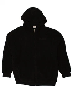 Chaqueta polar con capucha para mujer FREDDY UK 14 mediana negra poliéster AK09 - Imagen 1 de 3