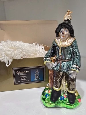 Polonaise Scarecrow Full Figure Ornament, Wizard of Oz - Image 1 of 2