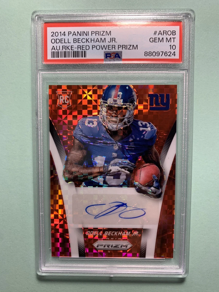 Football Sports Trading Card Singles Odell Beckham Jr