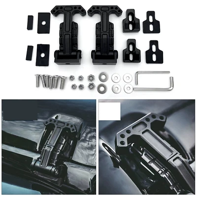 Kit de cierre de capó de aluminio 97-06 para Jeep Wrangler TJ 1997-2006 Foto 1 de 4