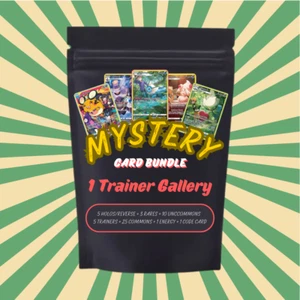 Pokémon Card Mystery Pack 50 cards + Guaranteed Trainer Gallery Card + holos - Picture 1 of 2