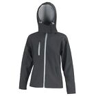 Result Core Womens/Ladies Hooded Soft Shell Jacket (PC6691)