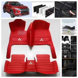 Fit For Mitsubishi ASX/RVR 2011-2024 Car Floor Mats PU Leather Liner Auto Carpet - Picture 1 of 36