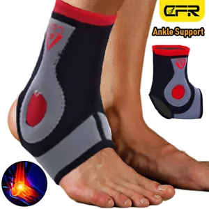 CFR Ankle Brace Foot Support Bandage Guard Protector Compression Sleeve - Picture 1 of 12