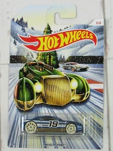 HOT WHEELS 2019 CHRISTMAS SET CAR #5 OF 6 Muscle Tone - Picture 1 of 5