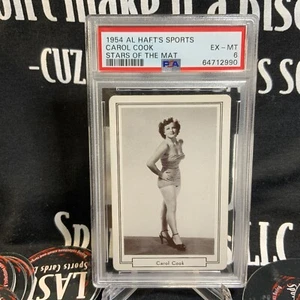 1953-54 Al Haft's Stars of the Mat Carol Cook PSA 6! - Picture 1 of 2