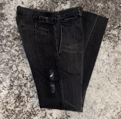 Polo Ralph Lauren Jeans Mens 31x32 Gray Denim Stretch Casual Waist Adjusters - Image 1 of 4