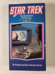 Star Trek The Original Series Episode 13 The Conscience of The King Tape VHS - Bild 1 von 9