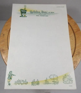 Papel membrete estacionario vintage Holiday Inn Rolla Missouri Highway 66 hotel - Imagen 1 de 7